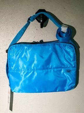 NWT Lug Coastal Blue Delta Mini Crossbody 10.4 Tablet/Ipad case